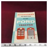 Ford Tractor Accessories Booklet (Vintage)