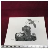 Silhouette Art Print (7 3/4" x 11")