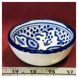 Small Painted Ceramic Bowl (Vintage)