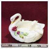 Maruri Bone China Swan Ashtray (Vintage)