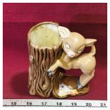 Pottery Deer Planter (Vintage)