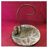 Metal Outdoor Hanging Decorative Tray (Vintage)