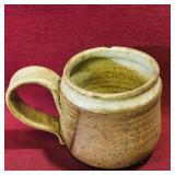 Signed Small Pottery Cup (Vintage)