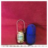 Portable Candle Lantern & Case (Vintage)