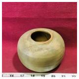 Stubby Pottery Jar (Vintage)