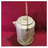Aluminum Camping Coffee Pot (Vintage)