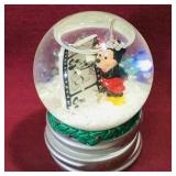 Disney 75th Anniversary Small Snow Globe