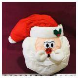 Plush Santa Claus Face Light