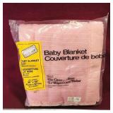 Sears Baby Blanket (Vintage) (Sealed)