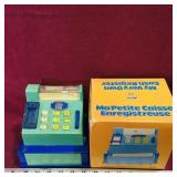 Pax Toy Cash Register & Box (Vintage)
