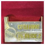 Advertising Printers Block (Vintage)