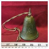 Brass Letter "A" Bell (Antique)