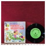 Mickey & The Beanstalk Book & 45-RPM Record