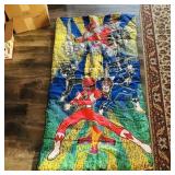 1994 Mighty Morphin Power Rangers Sleeping Bag