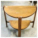 Walnut Hall Table (Vintage)