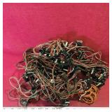 Large Lot Of Christmas Lights (Missing Bulbs)
