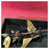 Small Art Glass Shark