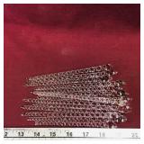 Lot Of 14 Glass Icicles Decorations (Vintage)