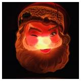 Santa Claus Face Light-Up Wall Decoration