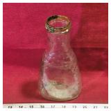 Glass Condiment Bottle (Vintage) (8 1/2" Tall)
