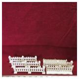 Lot Of Model Set Fence Pieces