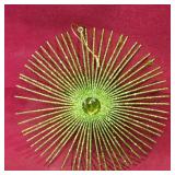 Large Sparkle Star Christmas Ornament (Vintage)