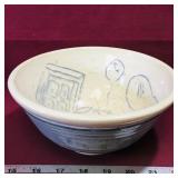 Signed Pottery Bowl (Vintage)