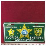 Florida Sheriffs Association License Plate