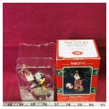 Enesco "Festive Fiddler" Christmas Ornament