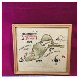 Framed Stitch Art Picture (Vintage)