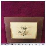 Sketch Art Picture (Vintage) (8" x 10")