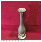 Metal Flower Vase (Vintage)