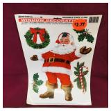 Window Christmas Cling Decorations (Unused)