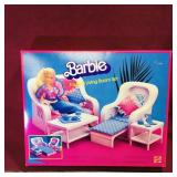 1983 Barbie Fashion Living Room Set & Box