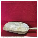 Large Galvanized Feed Scoop (Vintage)