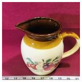Pottery Water / Juice Pitcher (Vintage)