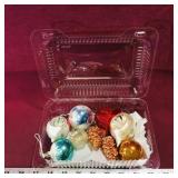 Lot Of 9 Christmas Ornaments (Vintage)