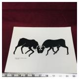 Silhouette Art Print (7 3/4" x 11")