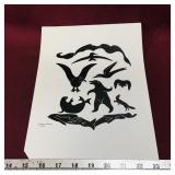 Silhouette Art Print (11" x 7 3/4")