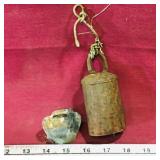 Lot Of 2 Metal Sheep Bells (Antique)