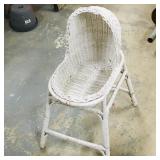 Wicker Basinette (Vintage)