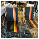 Pair Of Yard Lawn Chairs (Vintage)