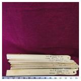 Lot Of J.W. Windsor Co. Advertising Paint Sticks