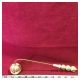 Resin & Metal Candle Snuffer (10 1/2' Long)
