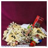Large Lot Of Ornaments / Decorations (Vintage)