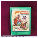 1979 Poker & Blackjack Intellivision Game & Box