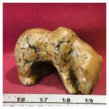 Canadian Maple Burl Bear Carving (Vintage)