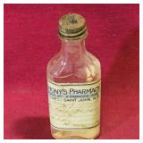 Mahony's Pharmacy Saint John NB Bottle (Vintage)