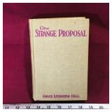 The Strange Proposal 1935 Novel