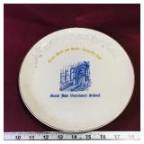 Saint John Vocational School Decorative Plate